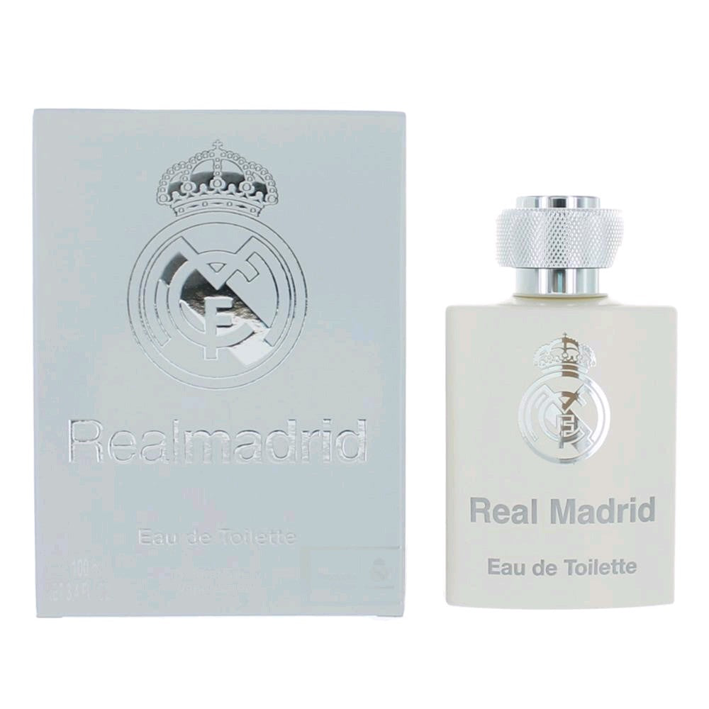 Bottle of FC Real Madrid by Air-Val International, 3.4 oz Eau De Toilette Spray for Men