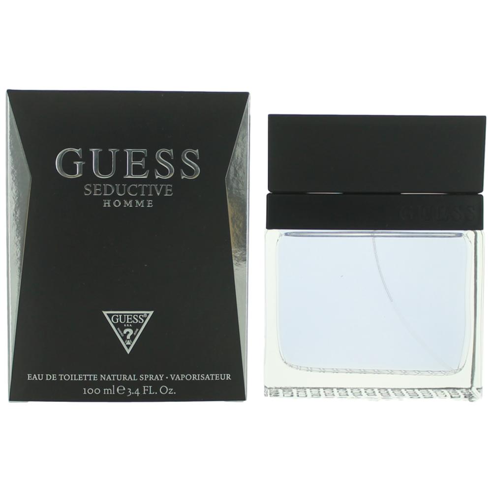 Bottle of Guess Seductive by Guess, 3.4 oz Eau De Toilette Spray for Men