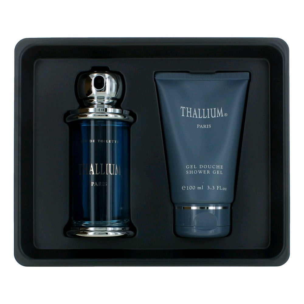 Bottle of Thallium by Jacques Evard, 2 Piece Gift Set for Men