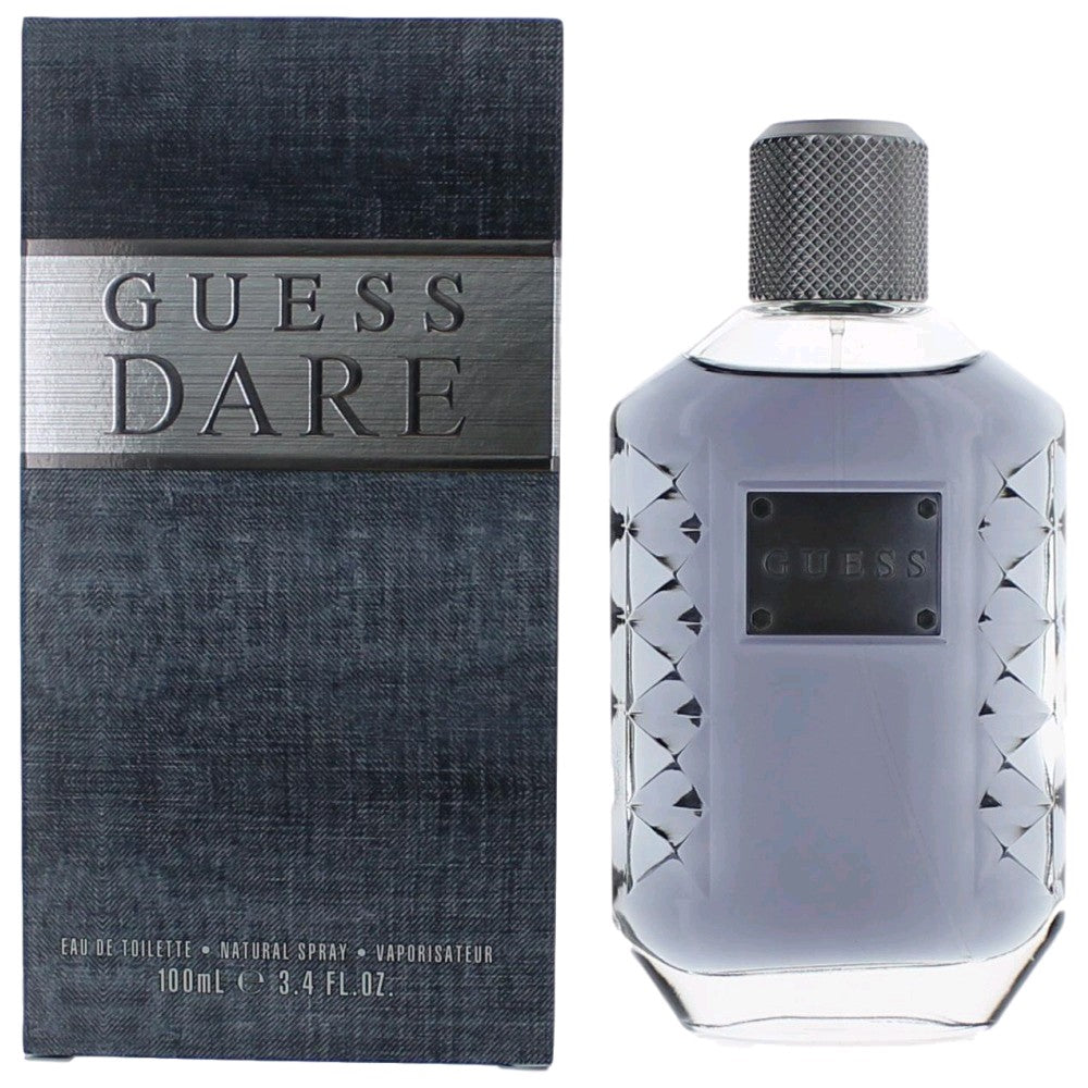 Bottle of Guess Dare by Guess, 3.4 oz Eau De Toilette Spray for Men
