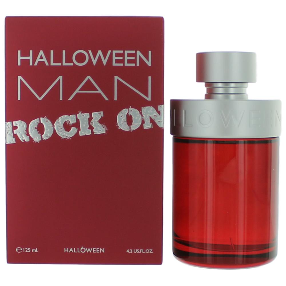 Bottle of Halloween Rock On by J. Del Pozo, 4.2 oz Eau De Toilette Spray for Men