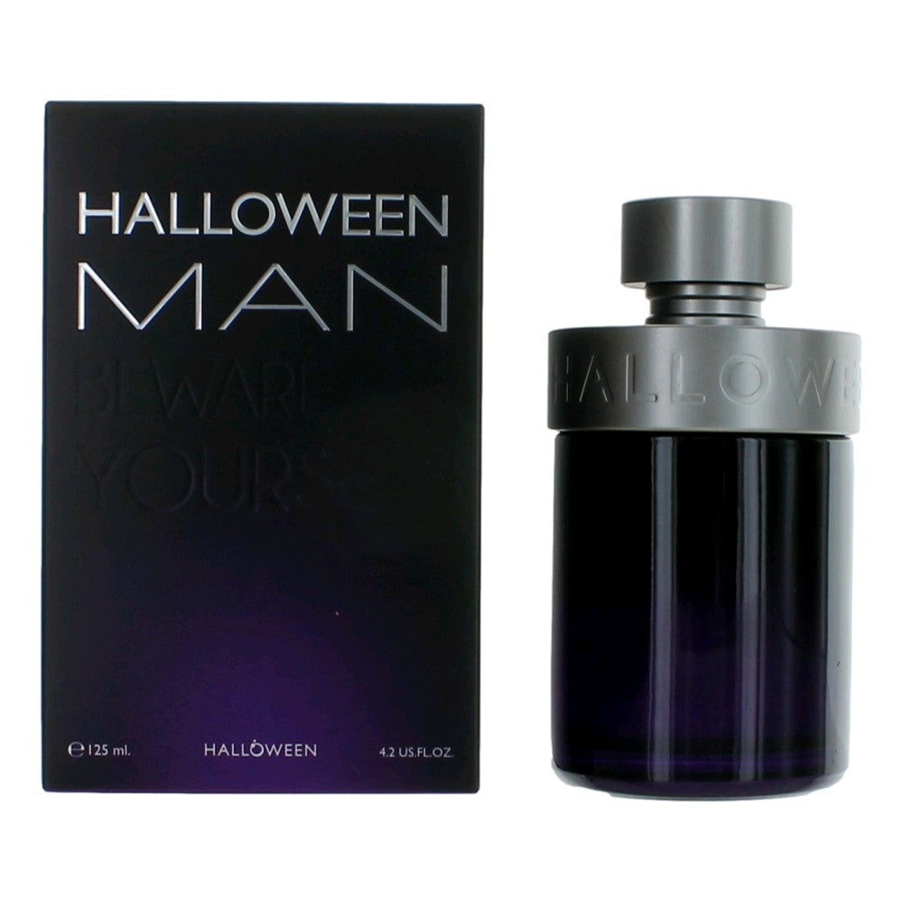 Bottle of Halloween Man by J. Del Pozo, 4.2 oz Eau De Toilette Spray for Men