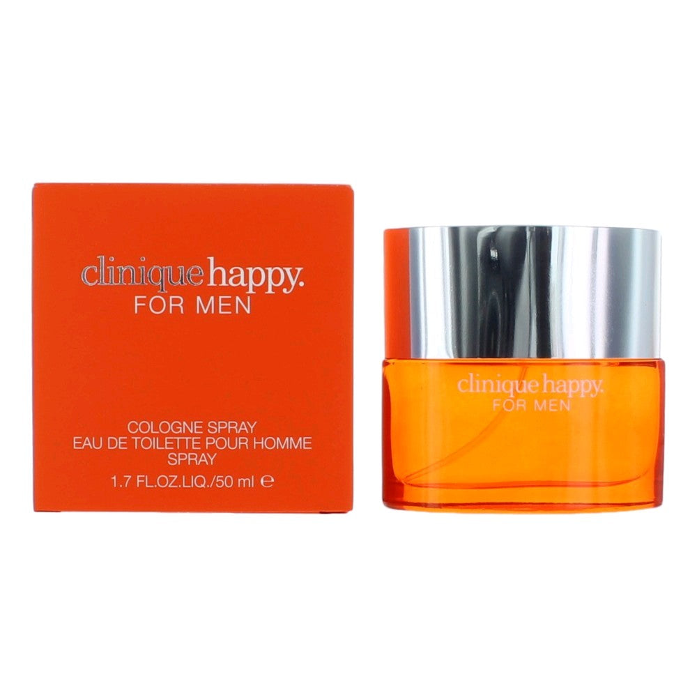 Bottle of Happy by Clinique, 1.7 oz Eau De Toilette Spray for Men