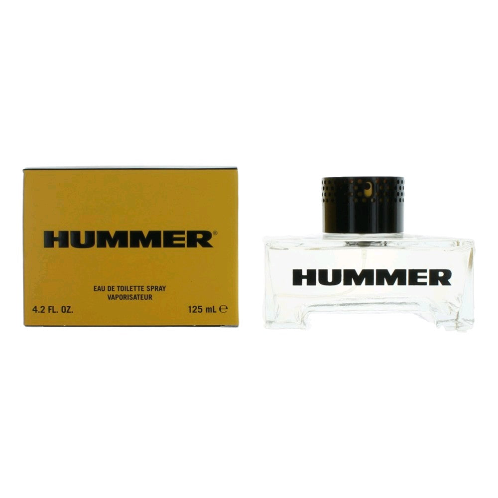 Bottle of Hummer Cologne for Men 3.4 oz
