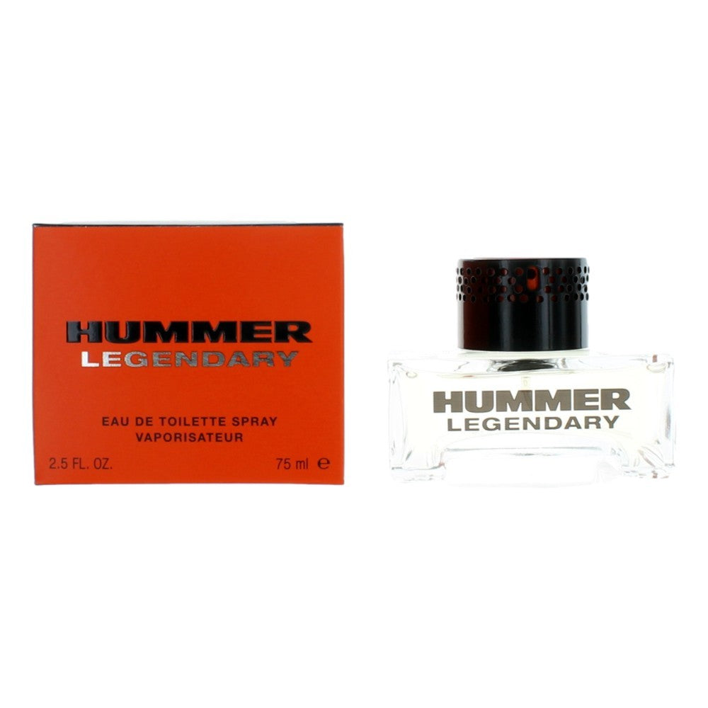 Bottle of Hummer Legendary by Hummer, 2.5 oz Eau De Toilette Spray for Men