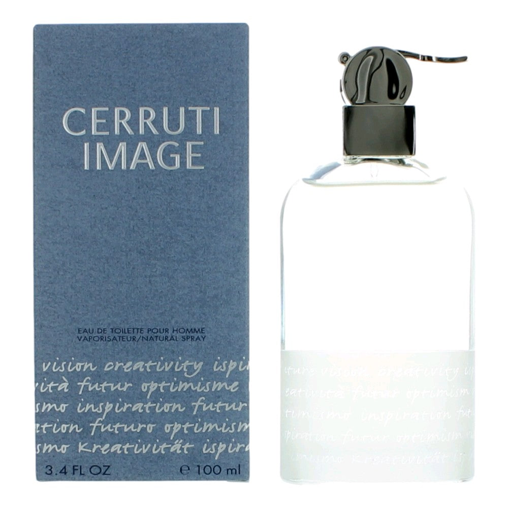 Bottle of Image by Nino Cerruti, 3.4 oz Eau De Toilette Spray for Men