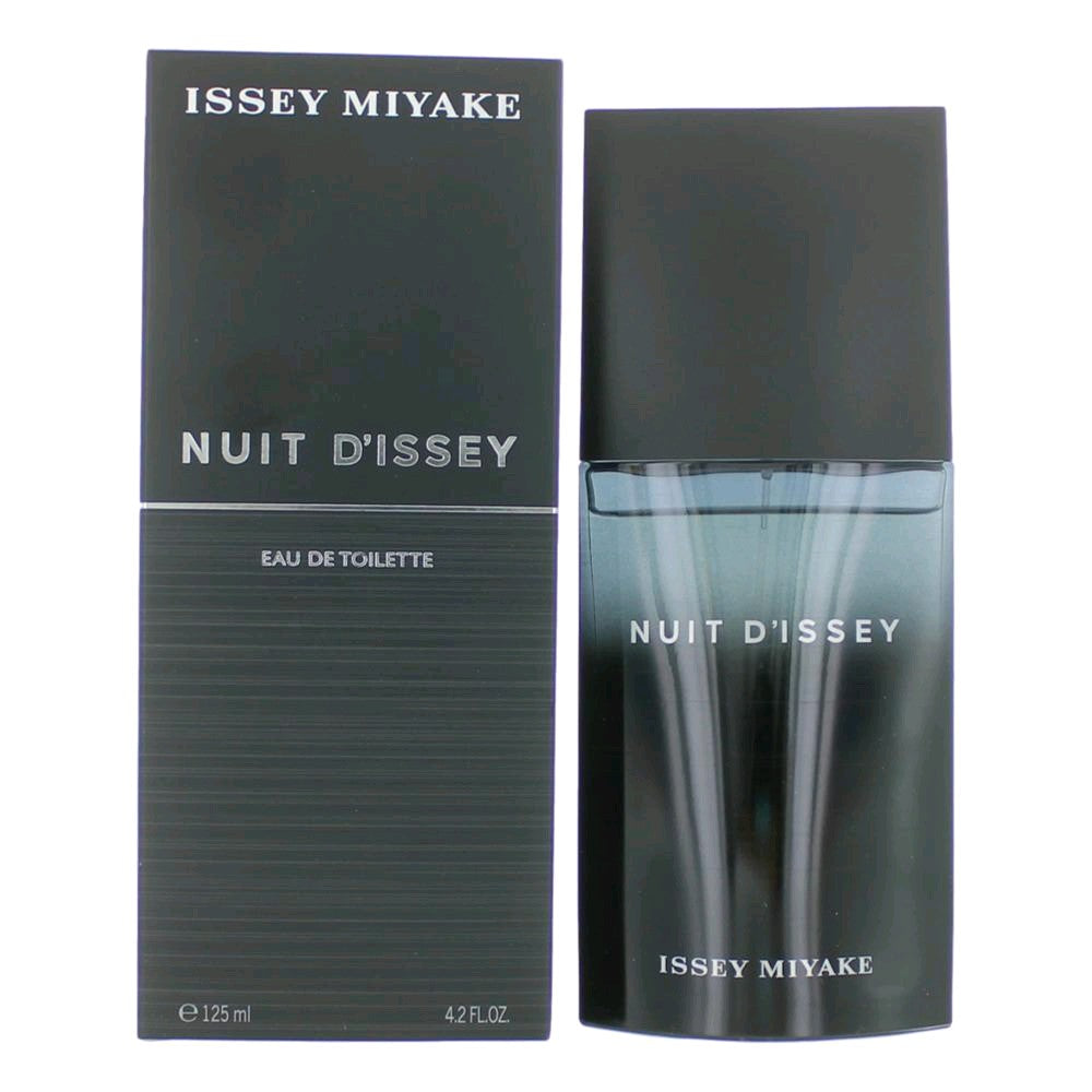 Bottle of Nuit D'Issey by Issey Miyake, 4.2 oz Eau De Toilette Spray for Men