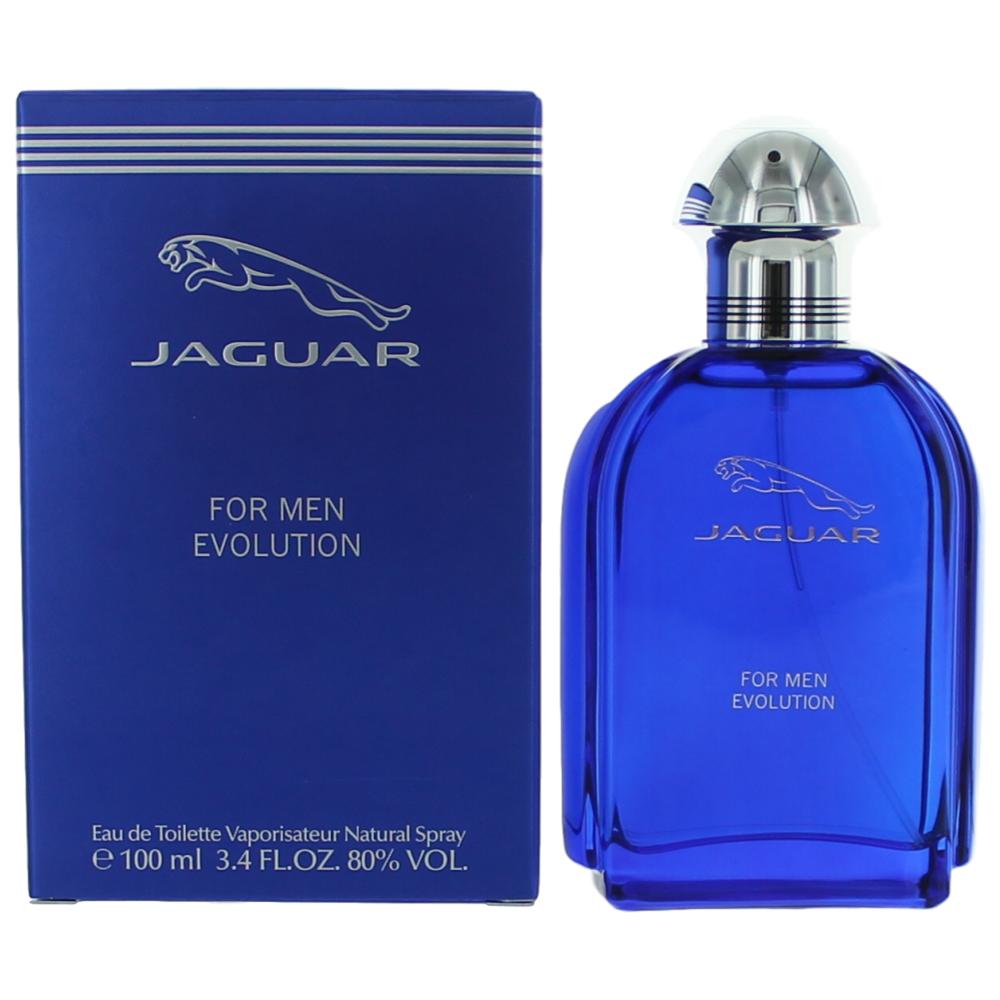 Bottle of Jaguar Evolution by Jaguar, 3.4 oz Eau De Toilette Spray for Men