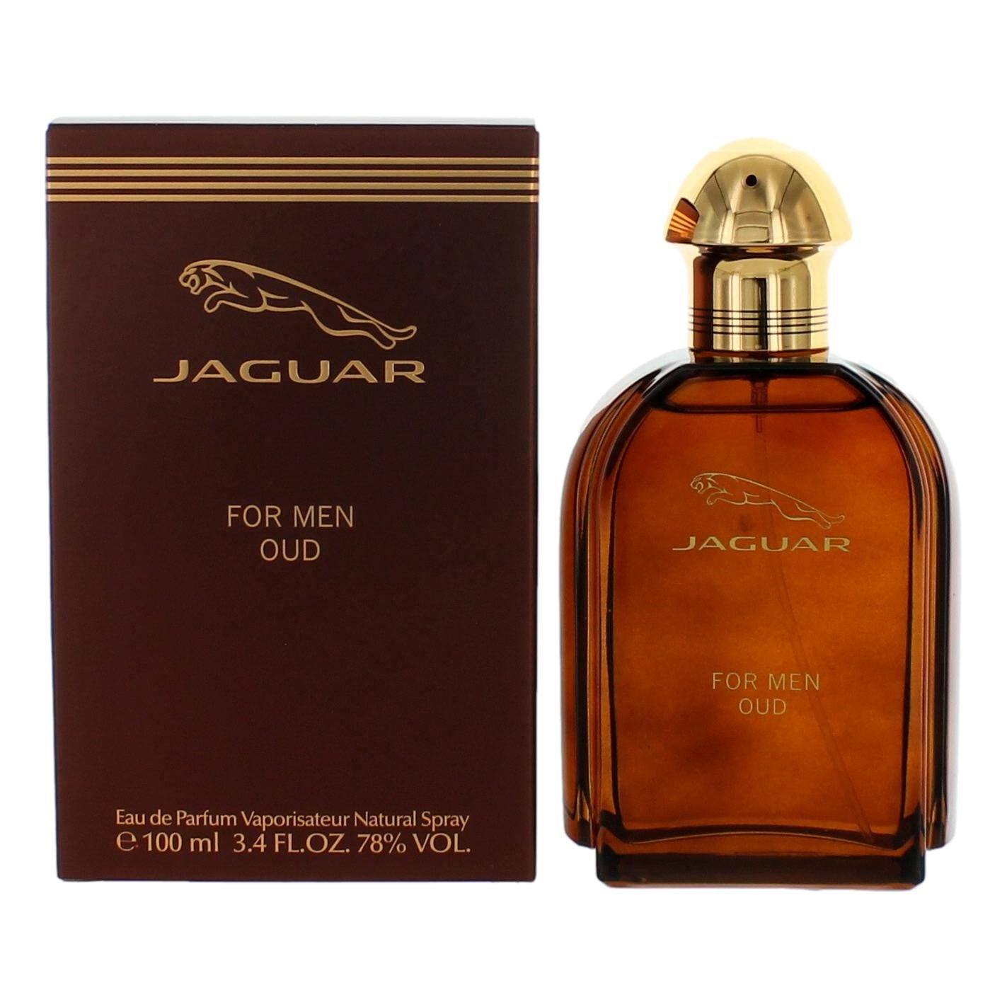 Bottle of Jaguar Oud by Jaguar, 3.4 oz Eau De Parfum Spray for Men