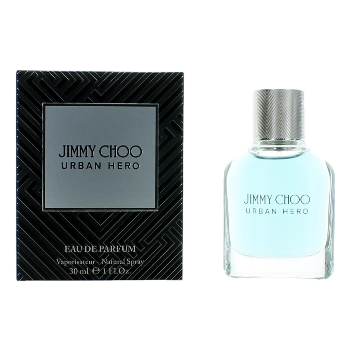 Bottle of Jimmy Choo Urban Hero by Jimmy Choo, 1 oz Eau De Parfum Spray for Men