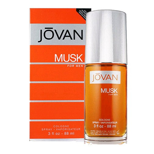 Bottle of Jovan Musk by Coty, 3 oz Cologne Spray for Men