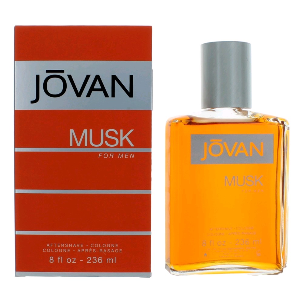 Bottle of Jovan Musk by Coty, 8 oz After Shave/Cologne for Men
