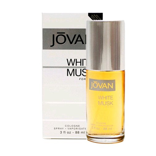 Bottle of Jovan White Musk by Coty, 3 oz Cologne Spray for Men