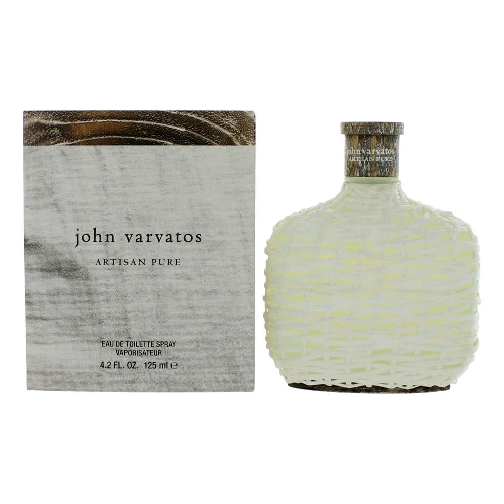 4.2 oz bottle of John Varvatos Artisan Pure and Packaging