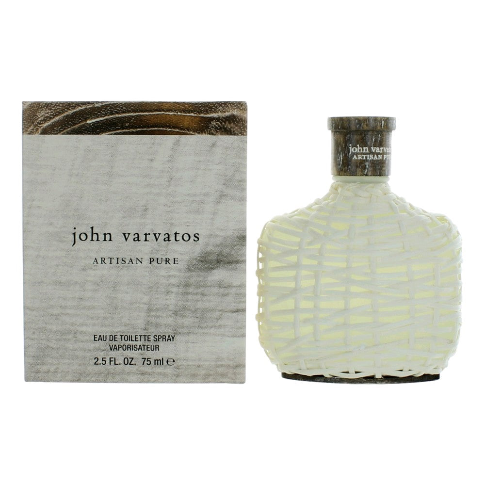 Bottle of John Varvatos Artisan Pure by John Varvatos, 2.5 oz Eau De Toilette Spray for Men