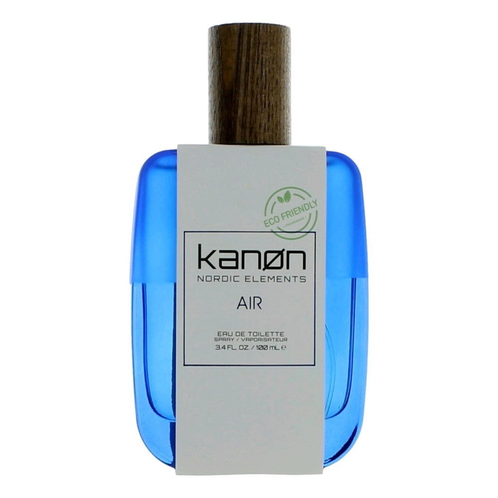 Bottle of Kanon Nordic Elements Air by Kanon, 3.4 oz Eau De Toilette Spray for Men