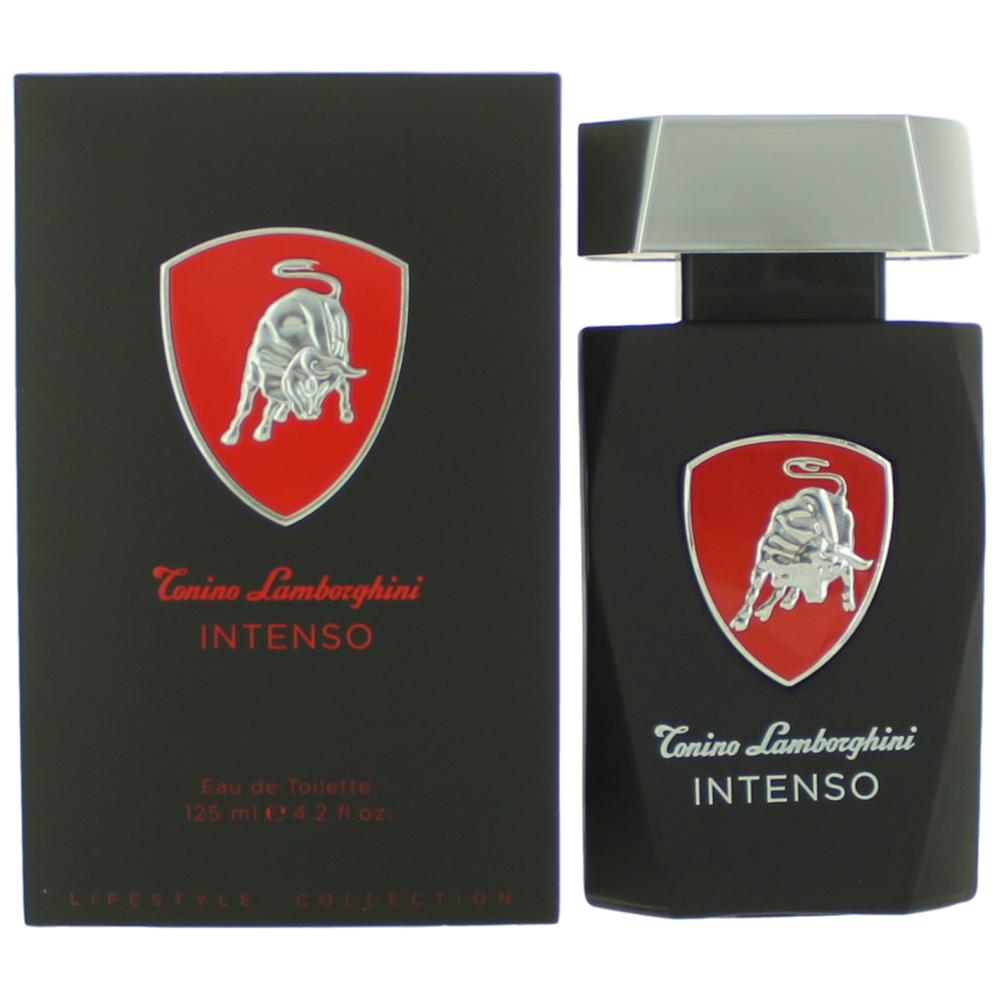 Bottle of Intenso by Tonino Lamborghini, 4.2 oz Eau De Toilette Spray for Men