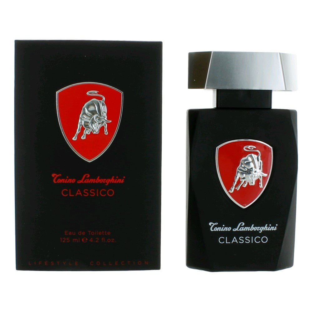 Bottle of Classico by Tonino Lamborghini, 4.2 oz Eau De Toilette Spray for Men