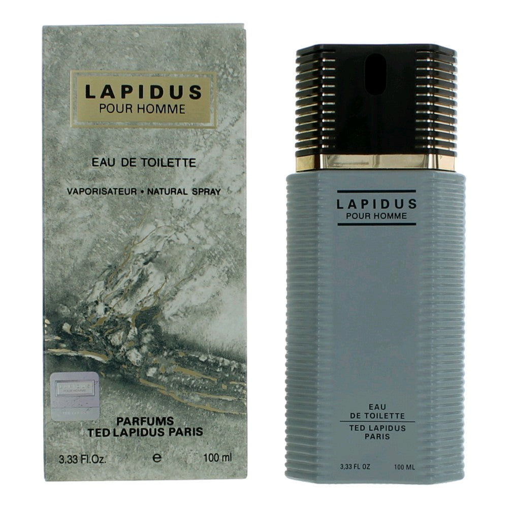 Bottle of Lapidus by Ted Lapidus, 3.3 oz Eau De Toilette Spray for Men