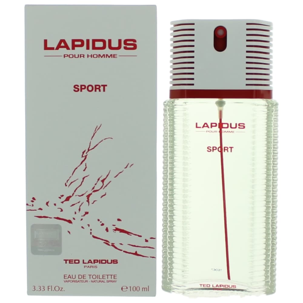 Bottle of Lapidus Pour Homme Sport by Ted Lapidus, 3.3 oz Eau De Toilette Spray for Men