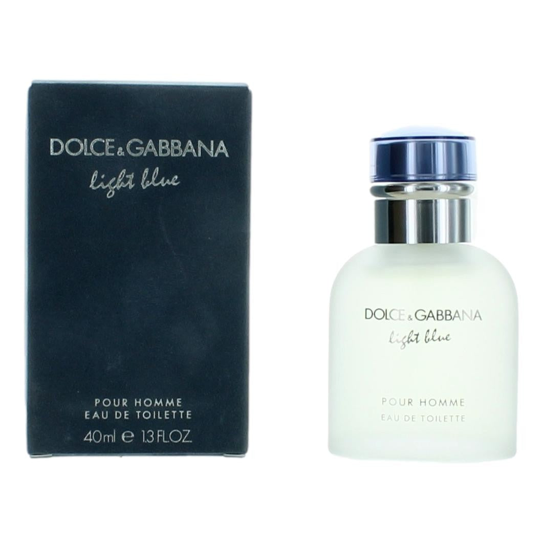 Bottle of Light Blue by Dolce & Gabbana, 1.3 oz Eau De Toilette Spray for Men