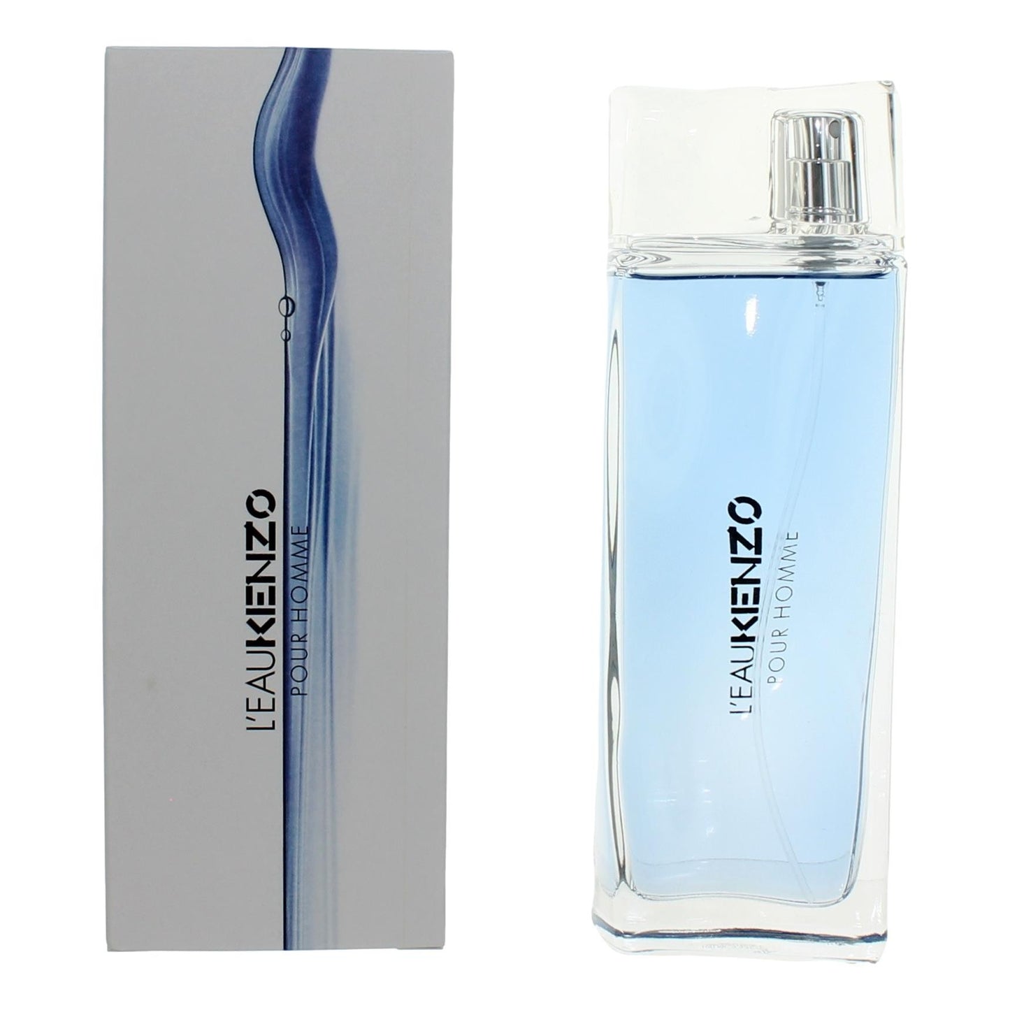 Bottle of L'eau Kenzo Pour Homme by Kenzo, 3.4 oz Eau De Toilette Spray for Men