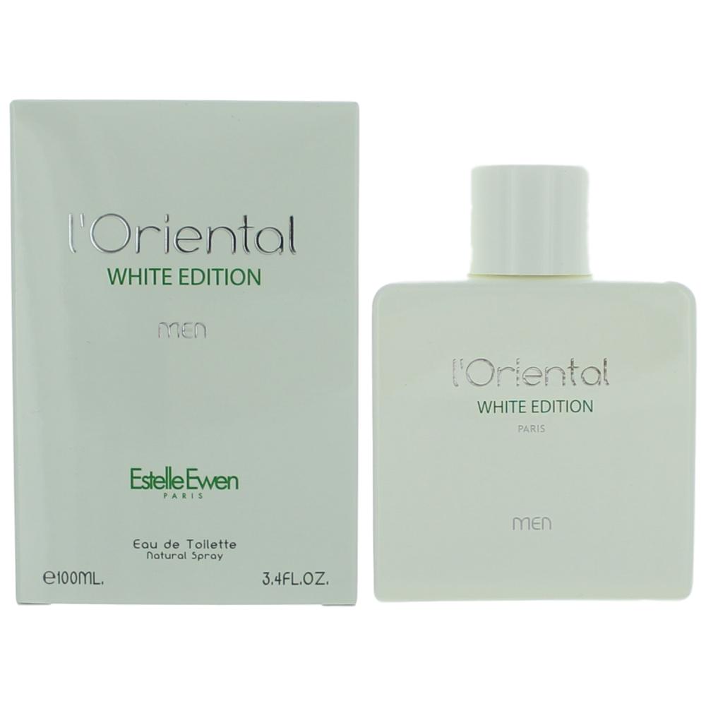 Bottle of L'Oriental White Edition by Estelle Ewen, 3.4 oz Eau De Toilette Spray for Men