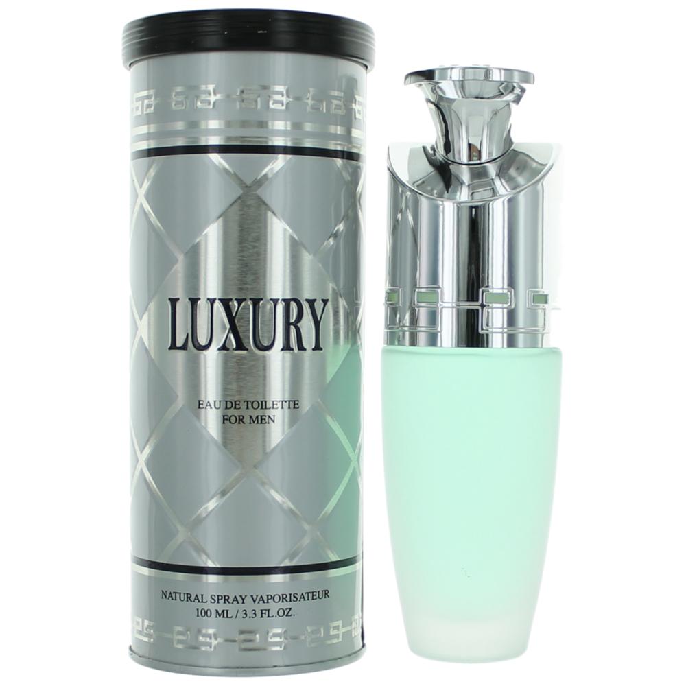 Bottle of Luxury by New Brand, 3.4 oz Eau de Toilette Spray for Men