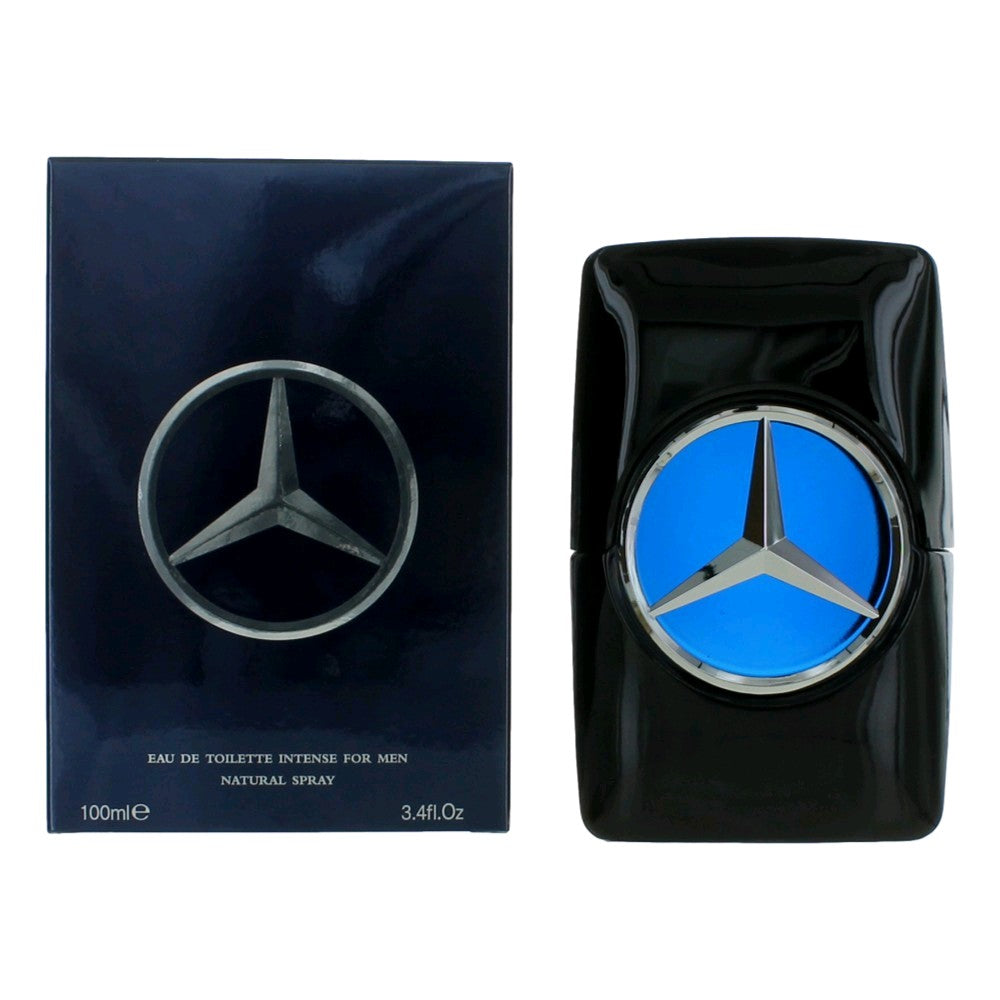 Bottle of Mercedes Benz Man by Mercedes Benz, 3.4 oz Eau De Toilette Intense Spray for Men