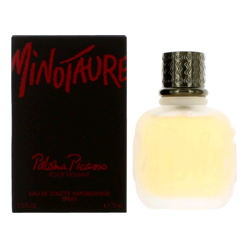 Bottle of Minotaure by Paloma Picasso, 2.5 oz Eau De Toilette Spray for Men