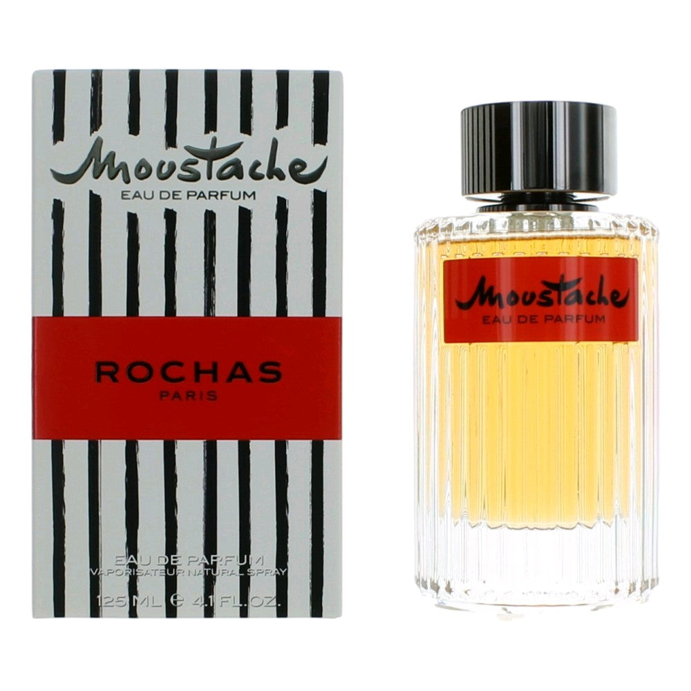 Bottle of Moustache by Rochas, 4.1 oz Eau De Parfum Spray for Men