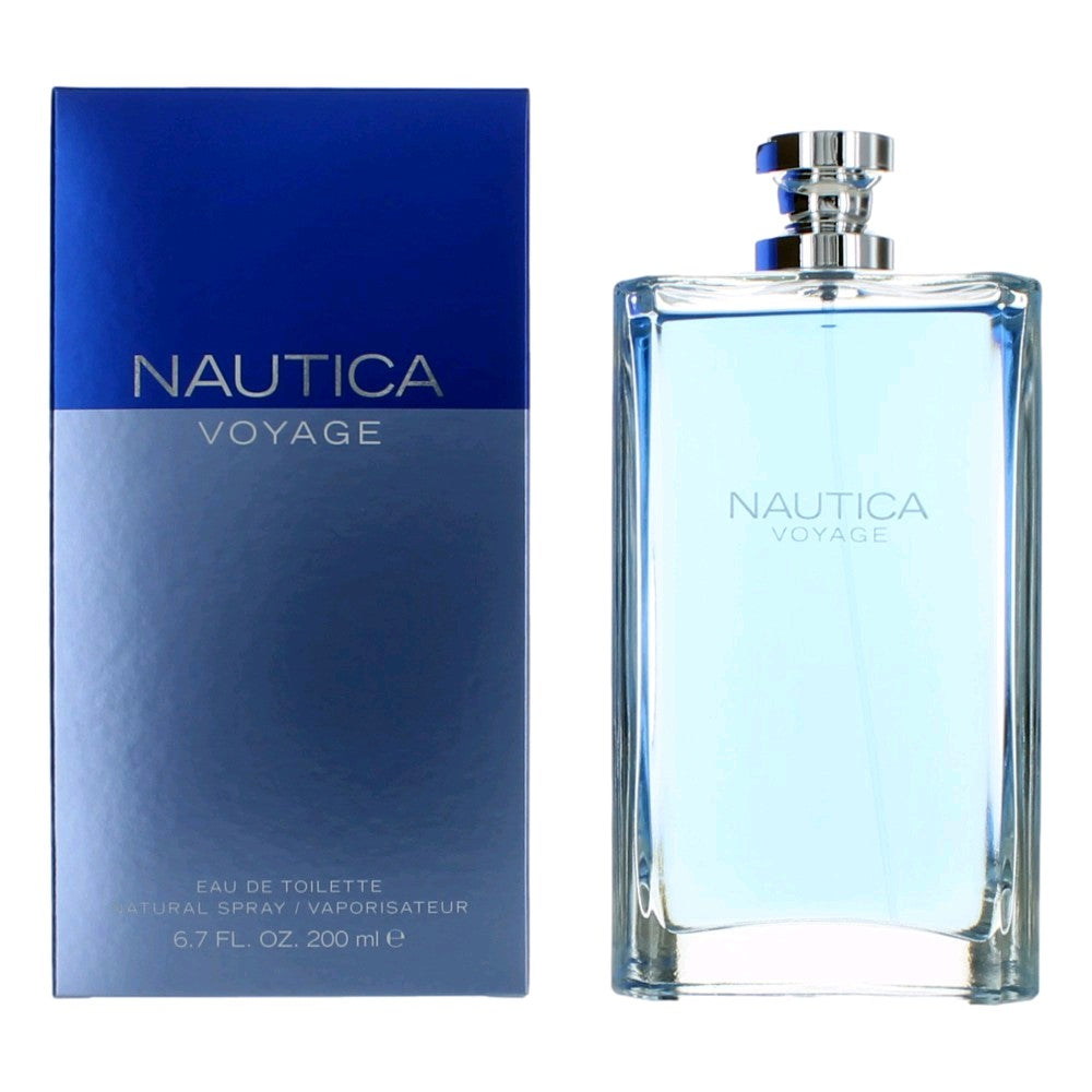 Bottle of Nautica Voyage by Nautica, 6.7 oz Eau De Toilette Spray for Men