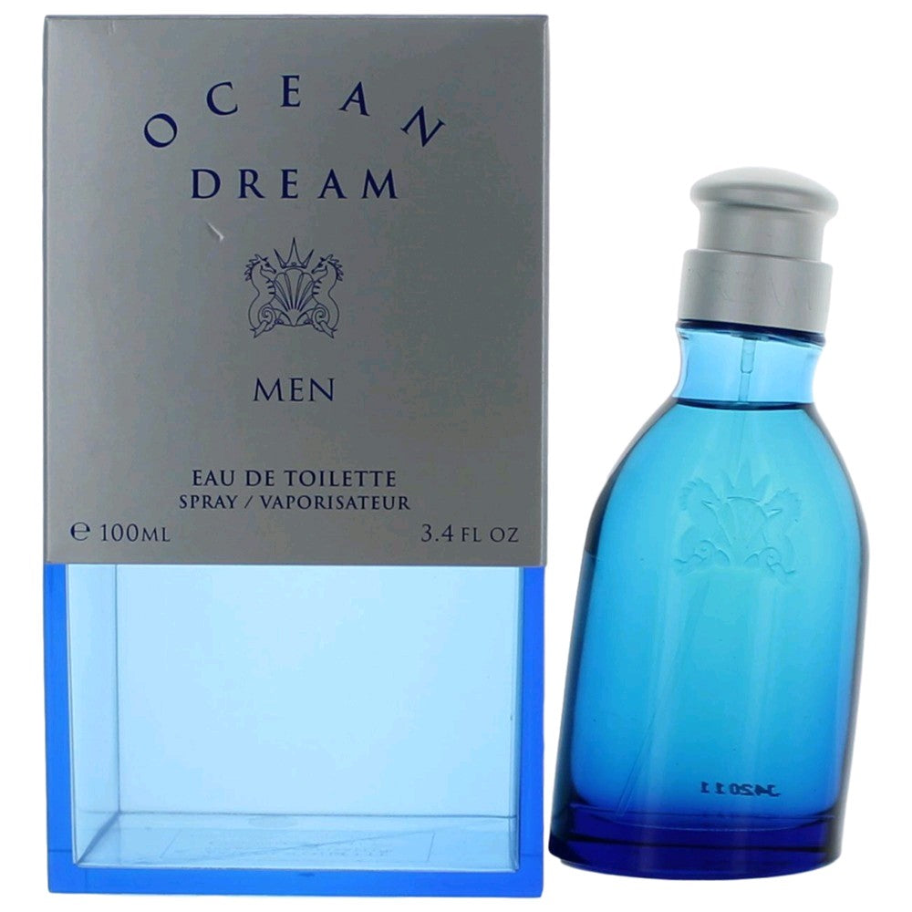 Bottle of Ocean Dream by Ocean Dream, 3.4 oz Eau De Toilette Spray for Men