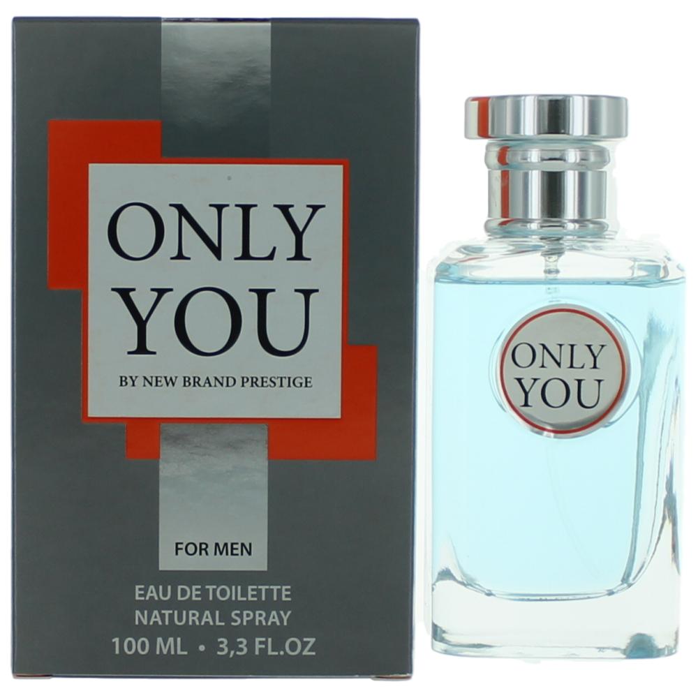 Bottle of Only You by New Brand, 3.4 oz Eau De Toilette Spray for Men