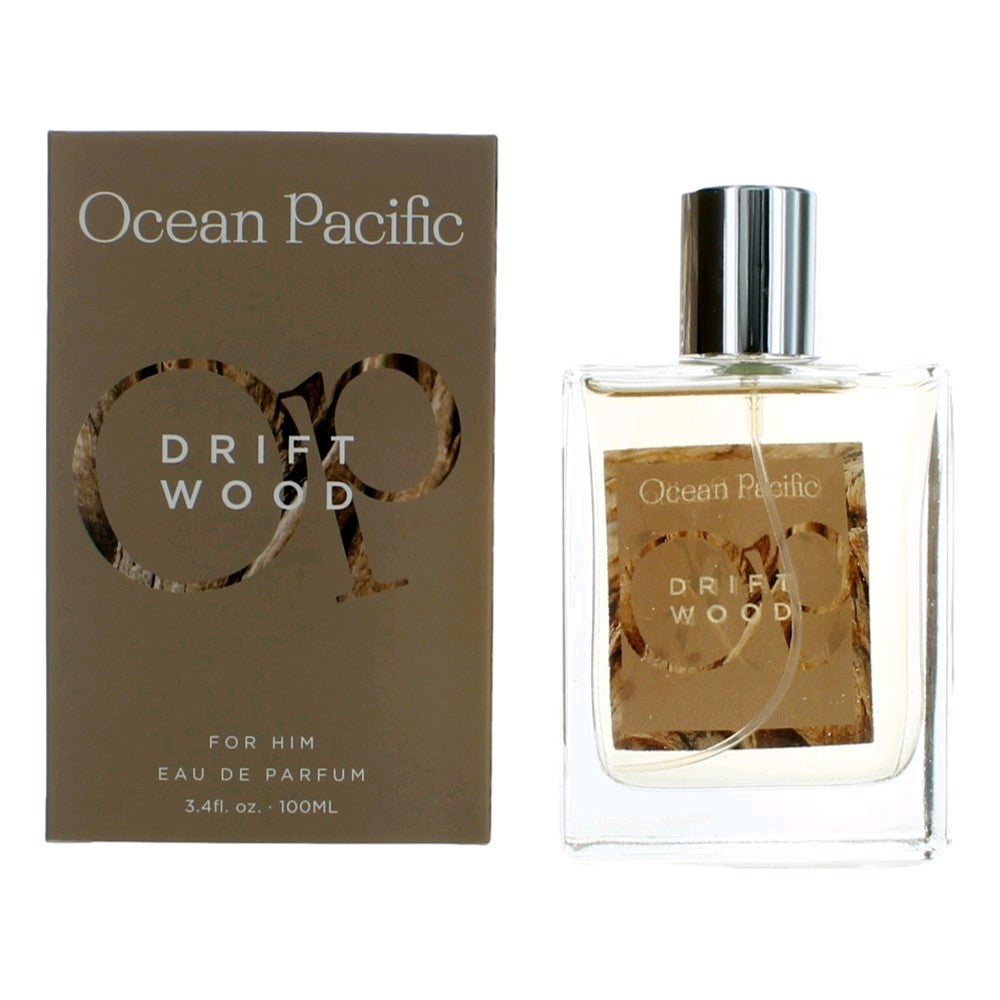 Bottle of OP Driftwood by Ocean Pacific, 3.4 oz Eau De Toilette Spray for Men