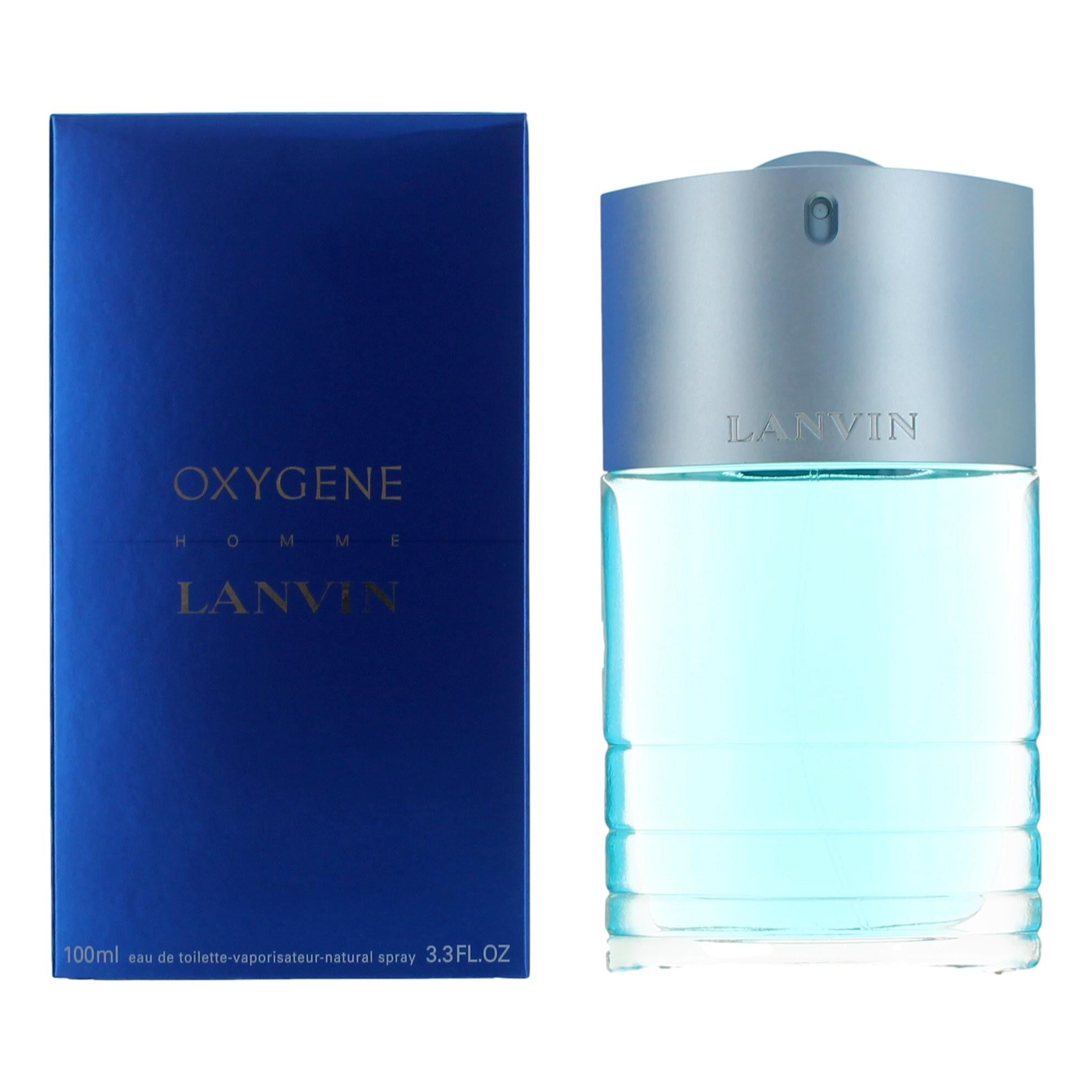 Bottle of Oxygene Homme by Lanvin, 3.4 oz Eau De Toilette Spray for Men