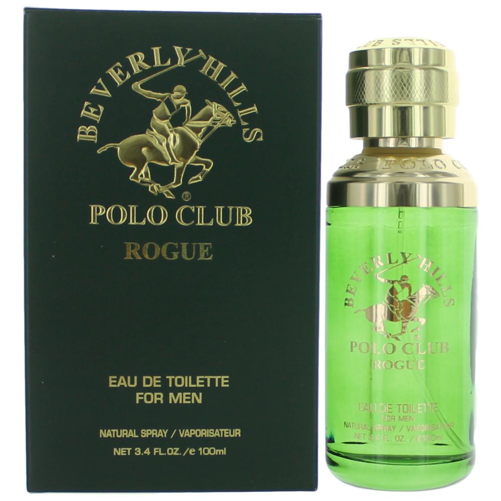 Bottle of BHPC Rogue by Beverly Hills Polo Club, 3.4 oz Eau De Toilette Spray for Men