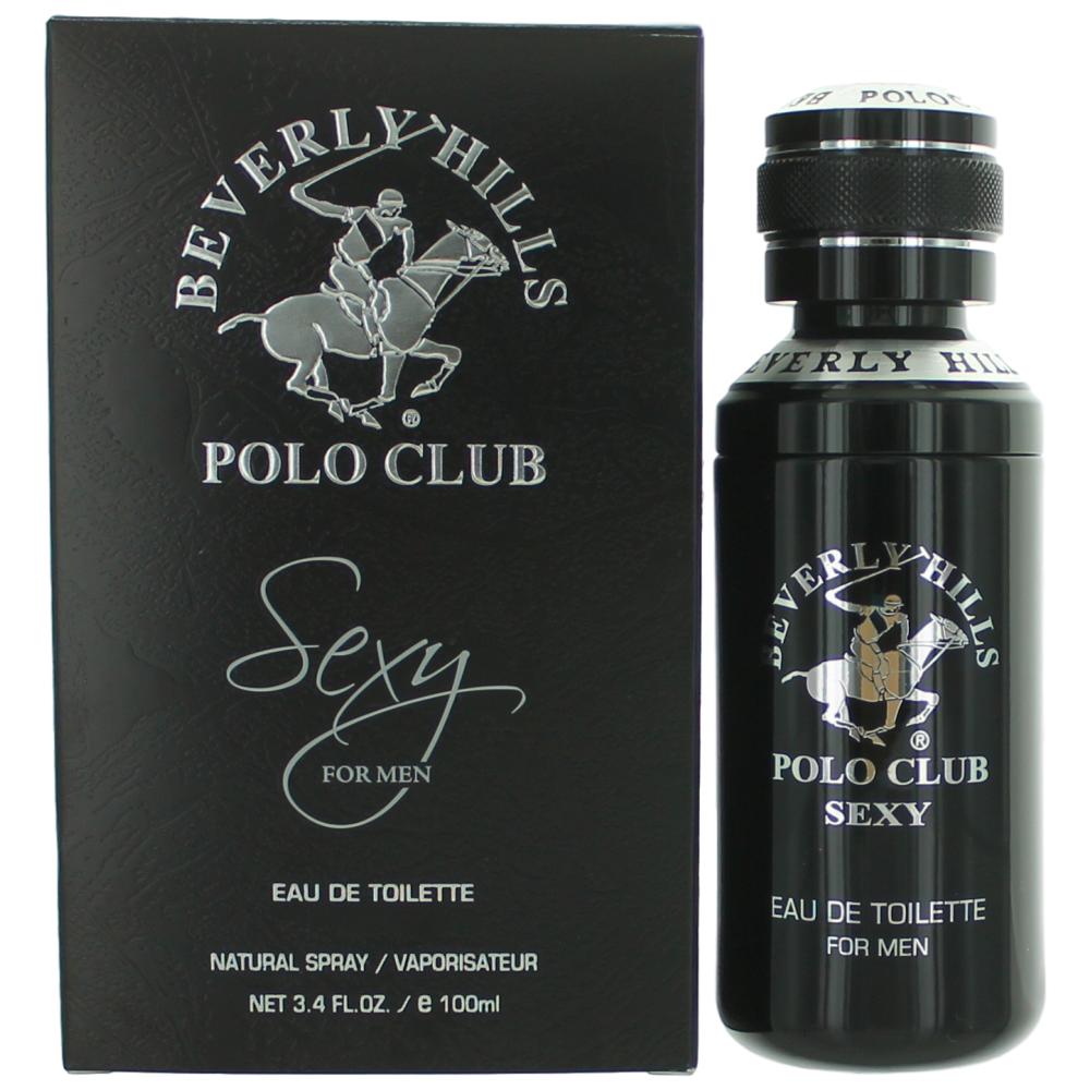 Bottle of BHPC Sexy by Beverly Hills Polo Club, 3.4 oz Eau De Toilette Spray for Men