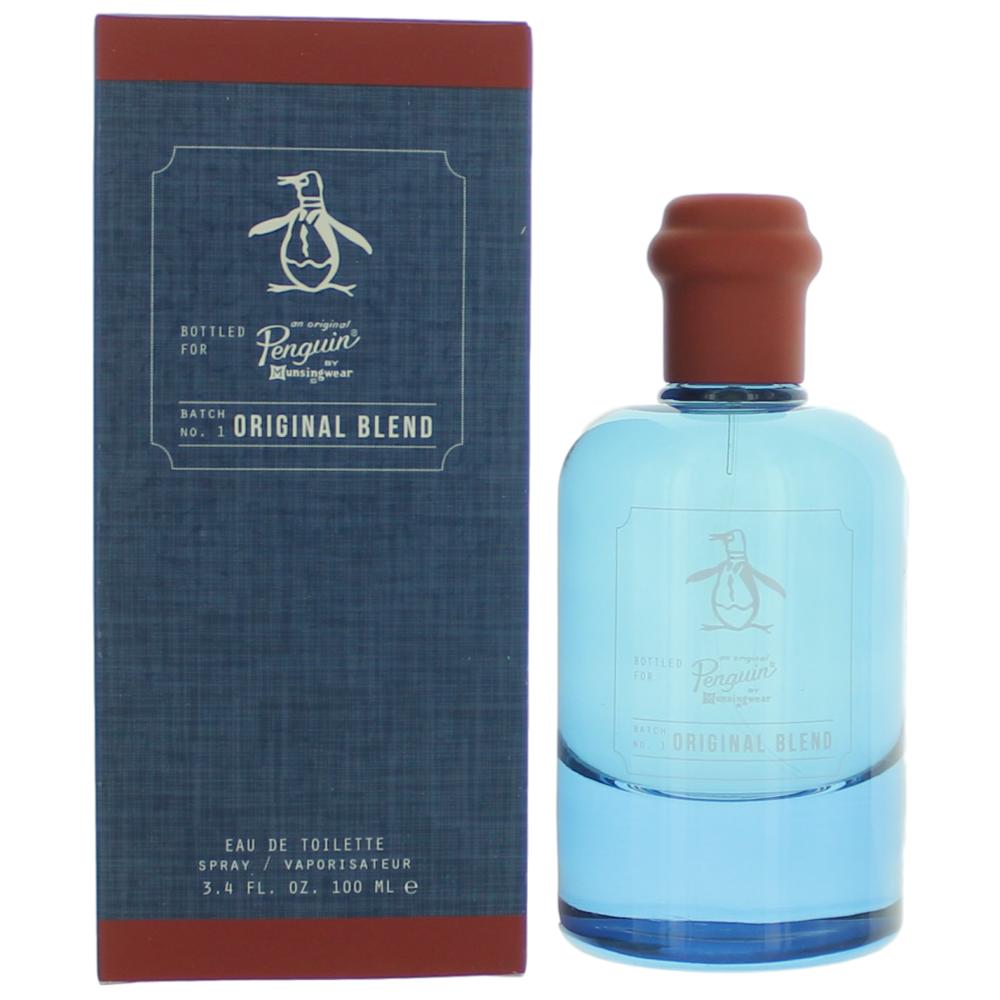 Bottle of Original Penguin Original Blend by Munsingwear, 3.4 oz Eau De Toilette Spray for Men