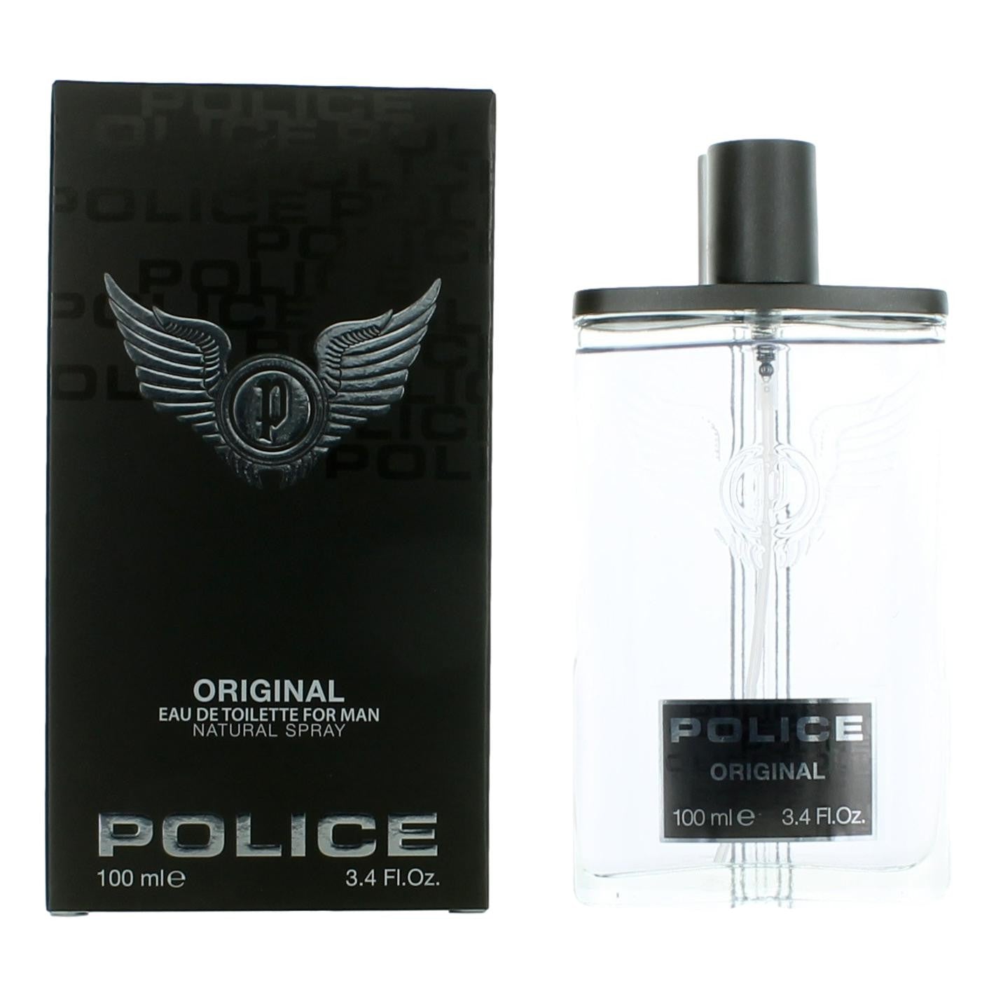 Bottle of Police Original by Police, 3.4 oz Eau De Toilette Spray for Men