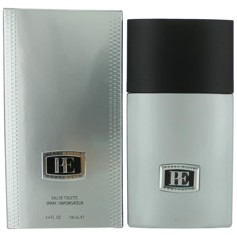 Bottle of Portfolio by Perry Ellis, 3.4 oz Eau De Toilette Spray for Men