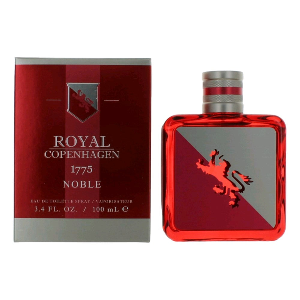 Bottle of Royal Copenhagen 1775 Noble by Royal Copenhagen, 3.4 oz Eau De Toilette Spray for Men