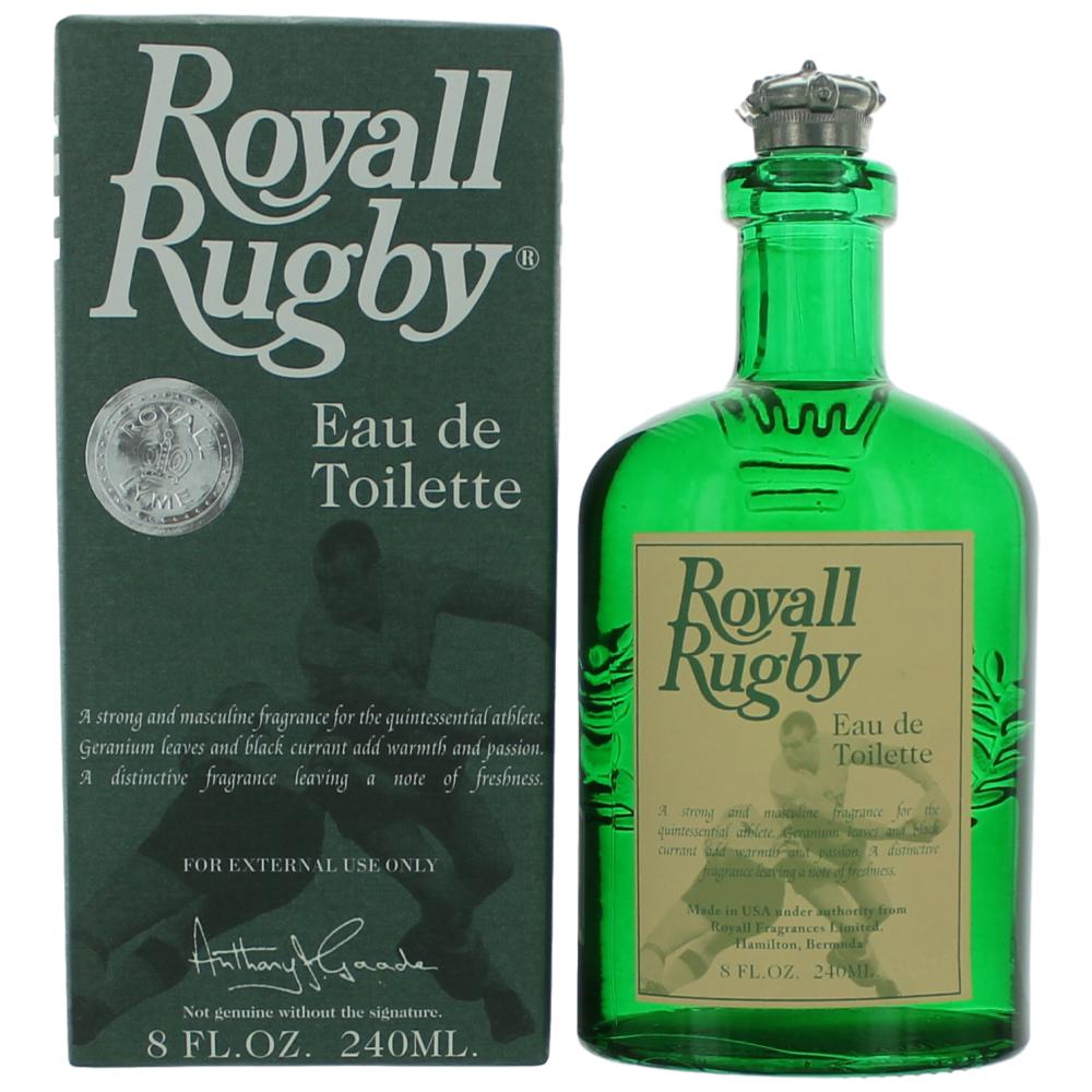 Bottle of Royall Rugby by Royall Fragrances, 8 oz Eau De Toilette Splash for Men