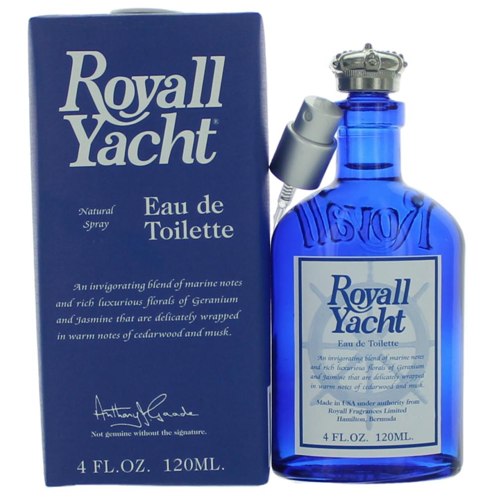Bottle of Royall Yacht by Royall Fragrances, 4 oz Eau De Toilette Spray for Men