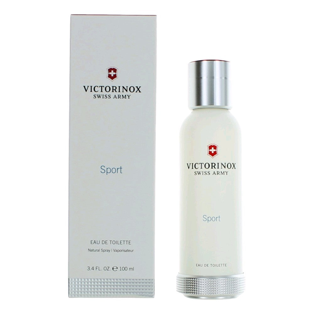 Bottle of Swiss Army Sport by Swiss Army, 3.4 oz Eau De Toilette for Men