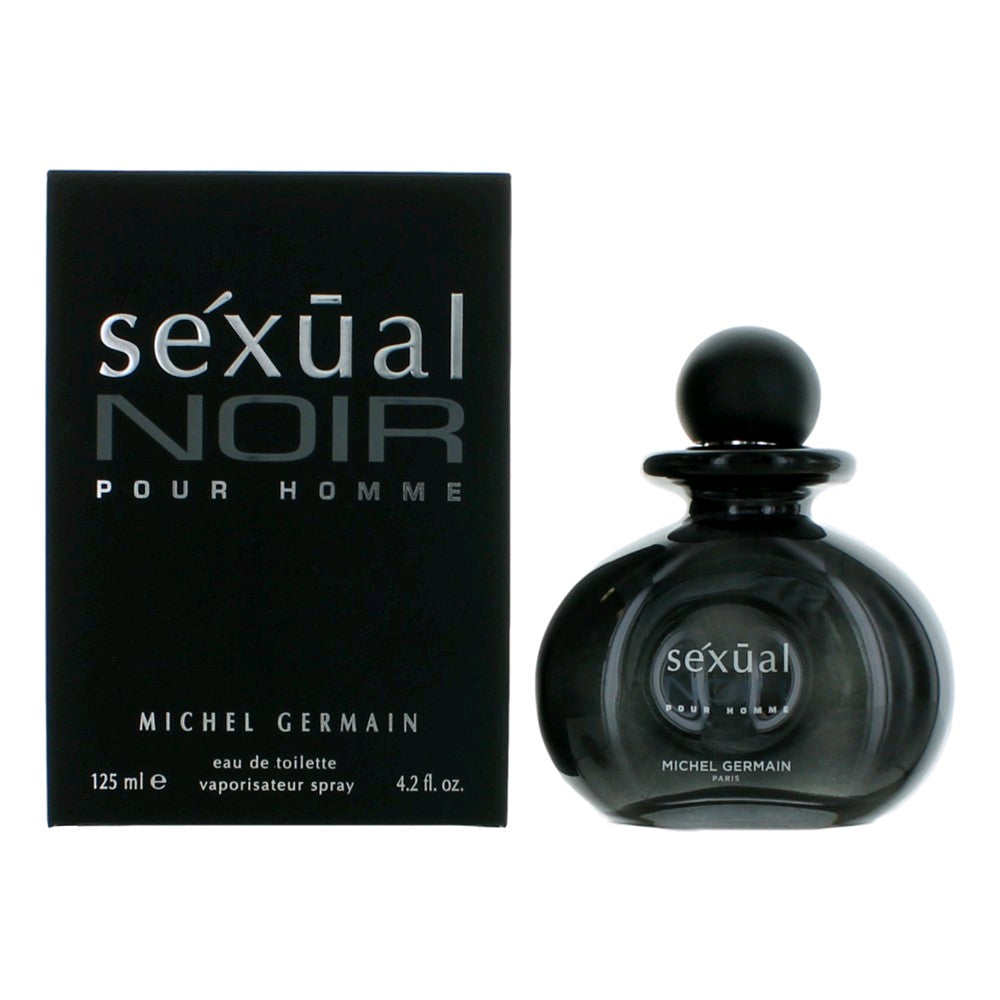 Bottle of Sexual Noir by Michel Germain, 4.2 oz Eau De Toilette Spray for Men