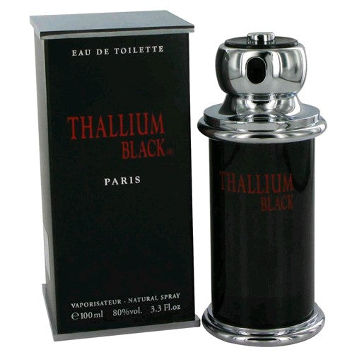 Bottle of Thallium Black by Jacques Evard, 3.3 oz Eau De Toilette Spray for Men