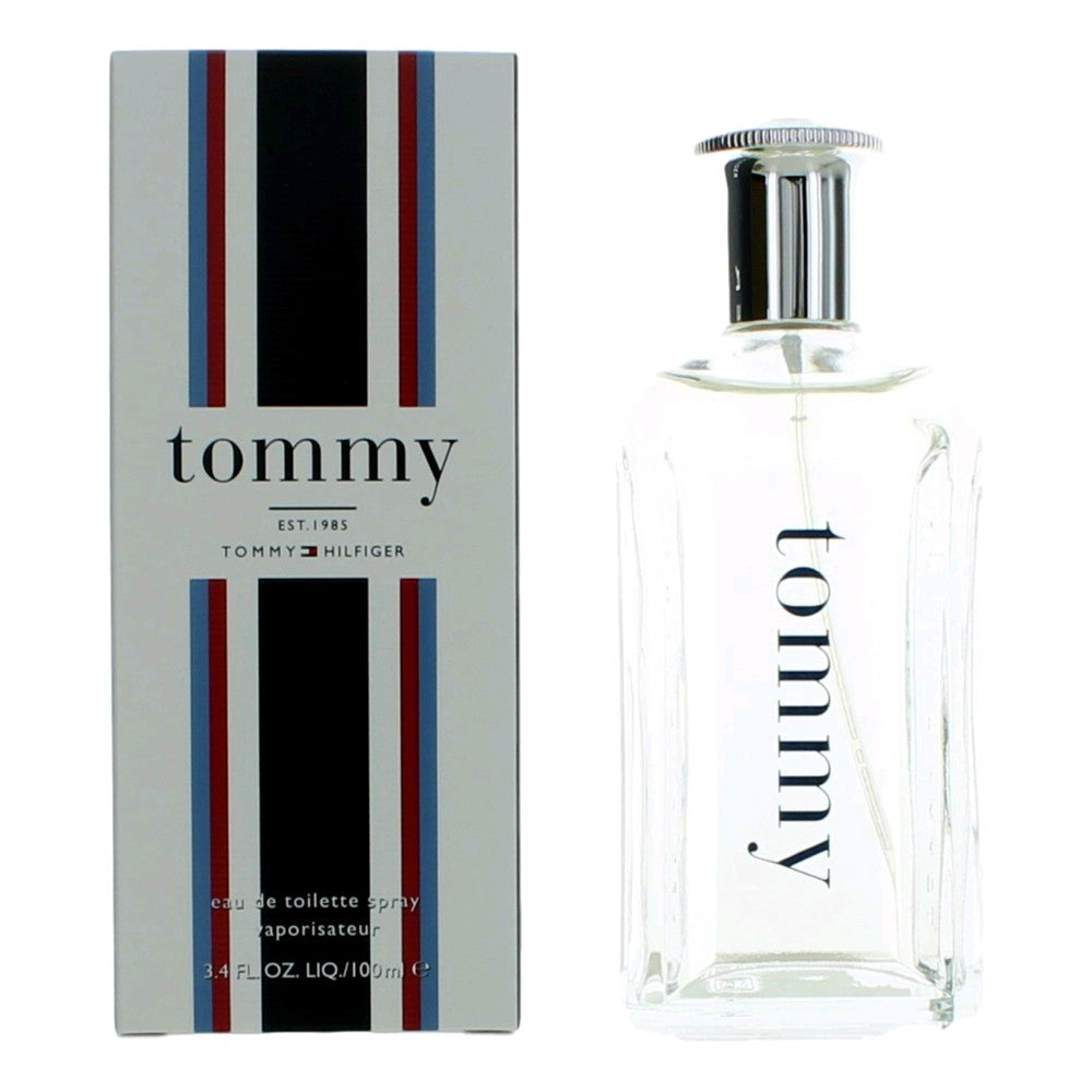 Bottle of Tommy by Tommy Hilfiger, 3.4 oz Eau De Toilette Spray for Men