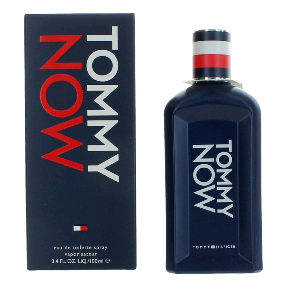 Bottle of Tommy Now by Tommy Hilfiger, 3.4 oz Eau De Toilette Spray for Men