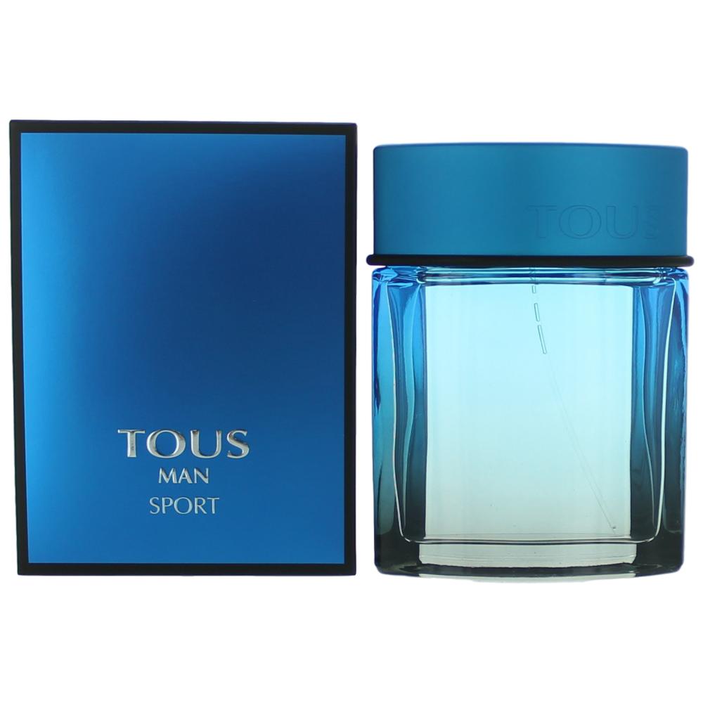 Bottle of Tous Man Sport by Tous, 3.4 oz Eau De Toilette Spray for Men